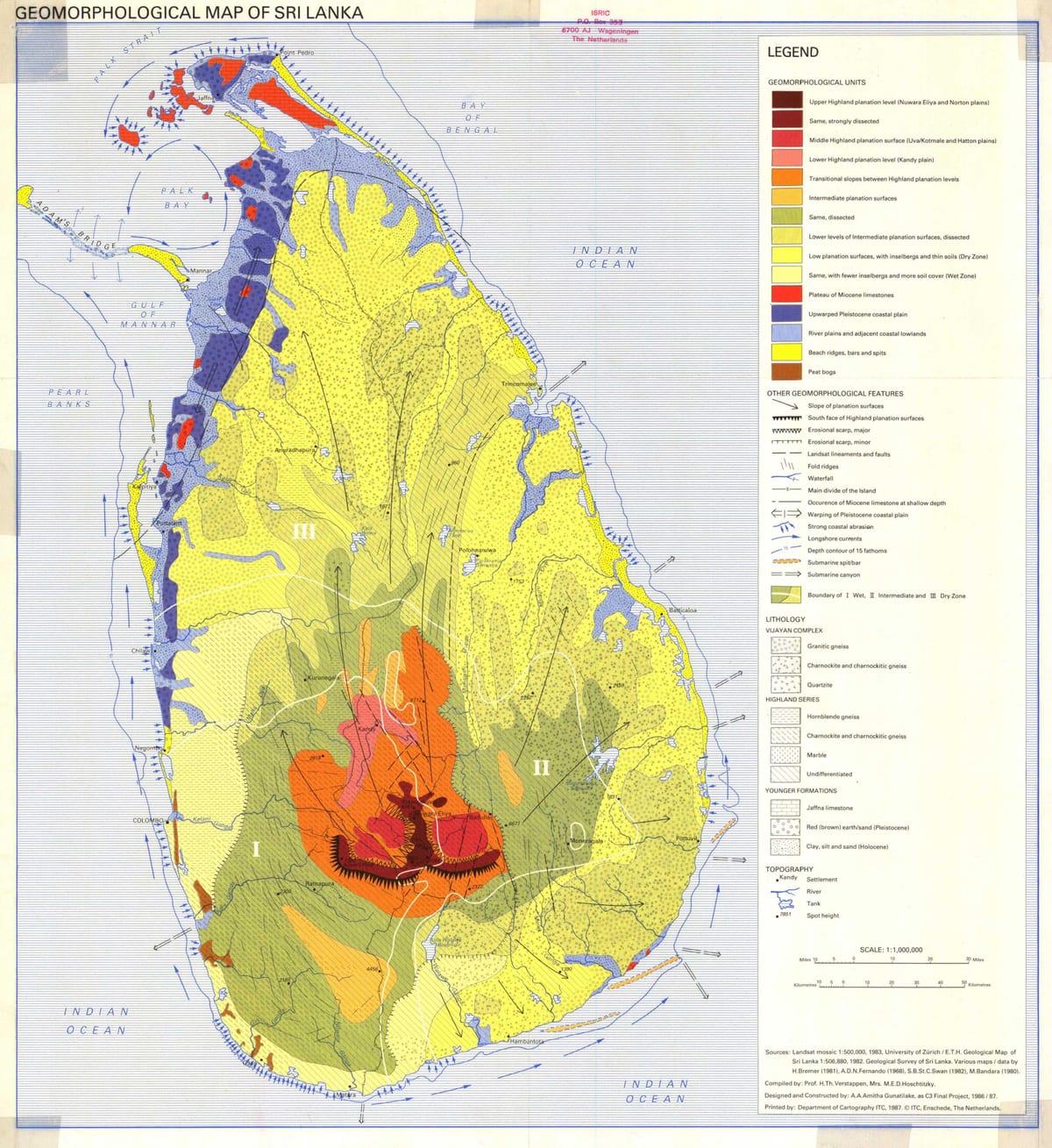 kart av jord kart over Sri Lanka