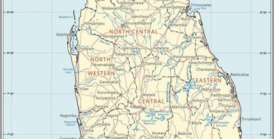 Sri Lanka rot kart