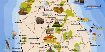 Sri Lanka island kart